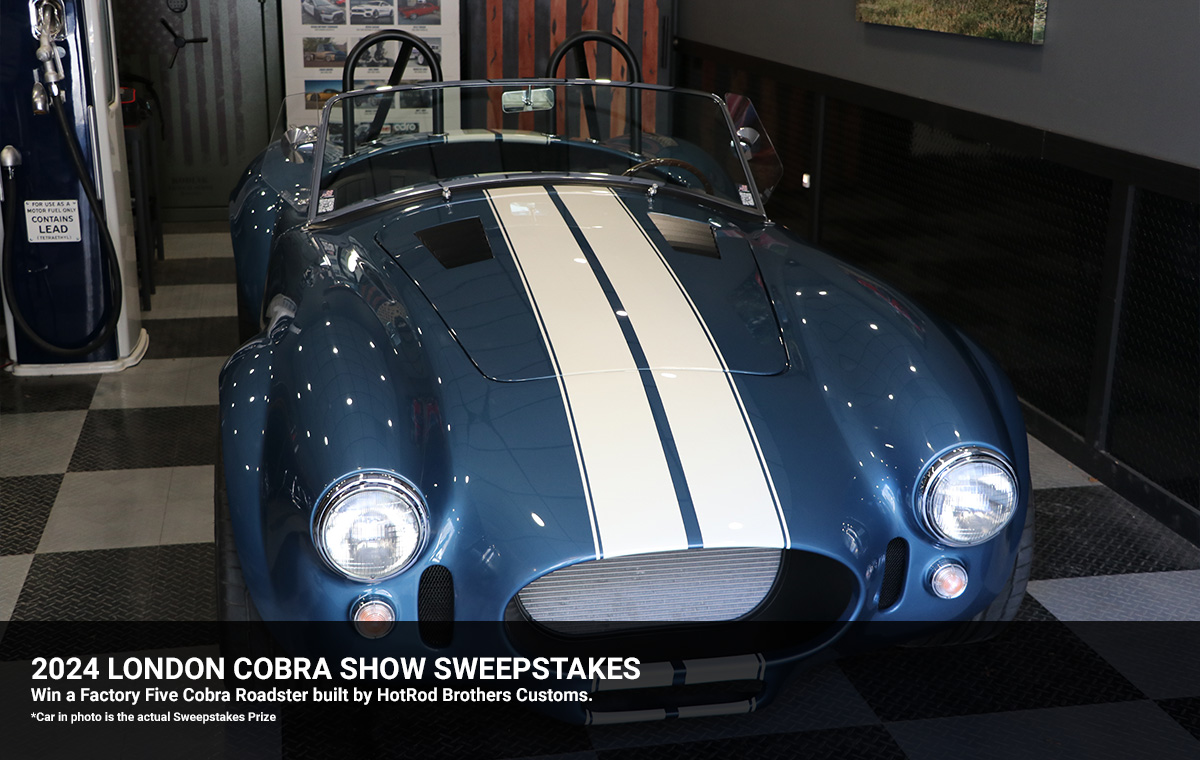 2024 London Cobra Show Sweepstakes